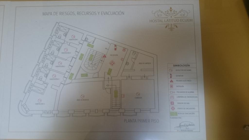 Hostal Latitud Ecuem Quito Exterior foto